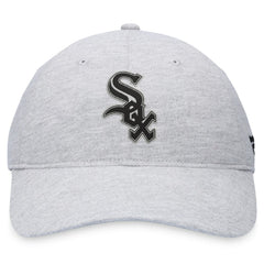 Gray Chicago White Sox Fanatics Logo Adjustable Hat