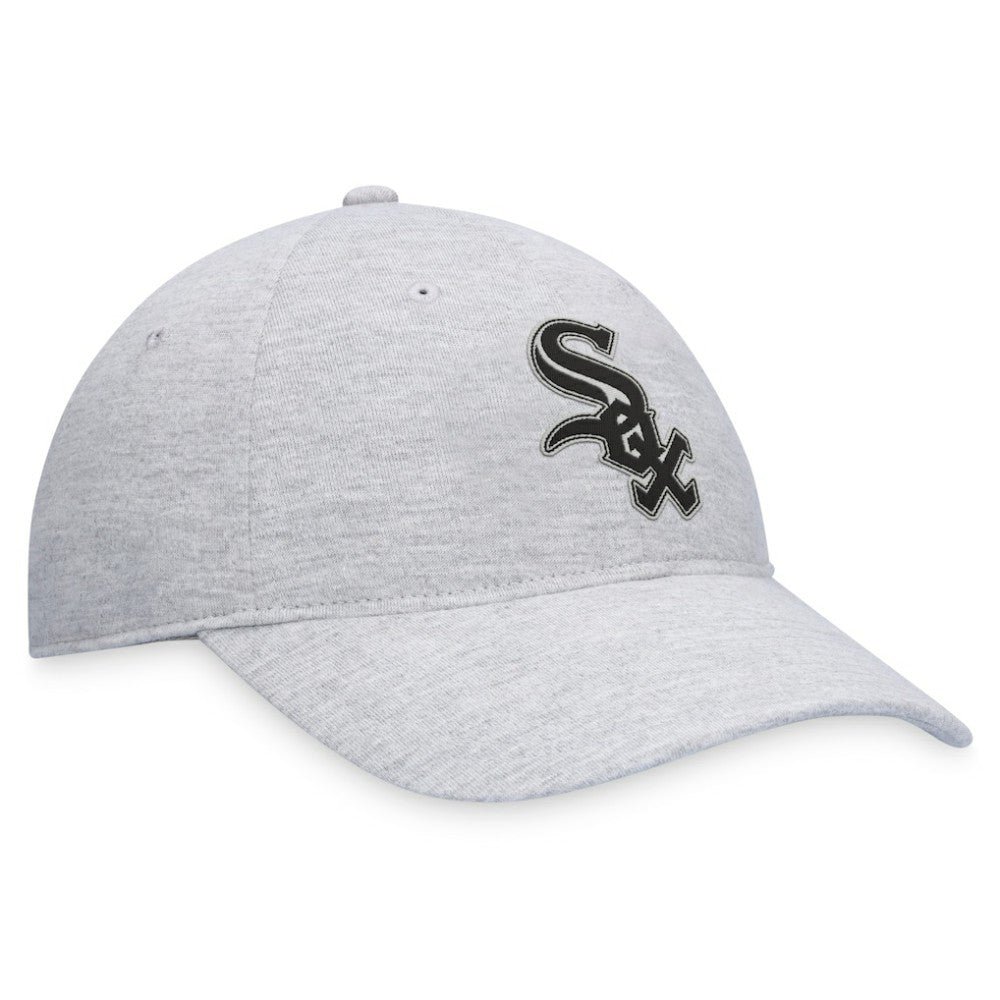 Gray Chicago White Sox Fanatics Logo Adjustable Hat