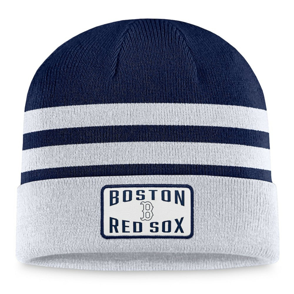 Gray Boston Red Sox Fanatics Cuffed Knit Hat