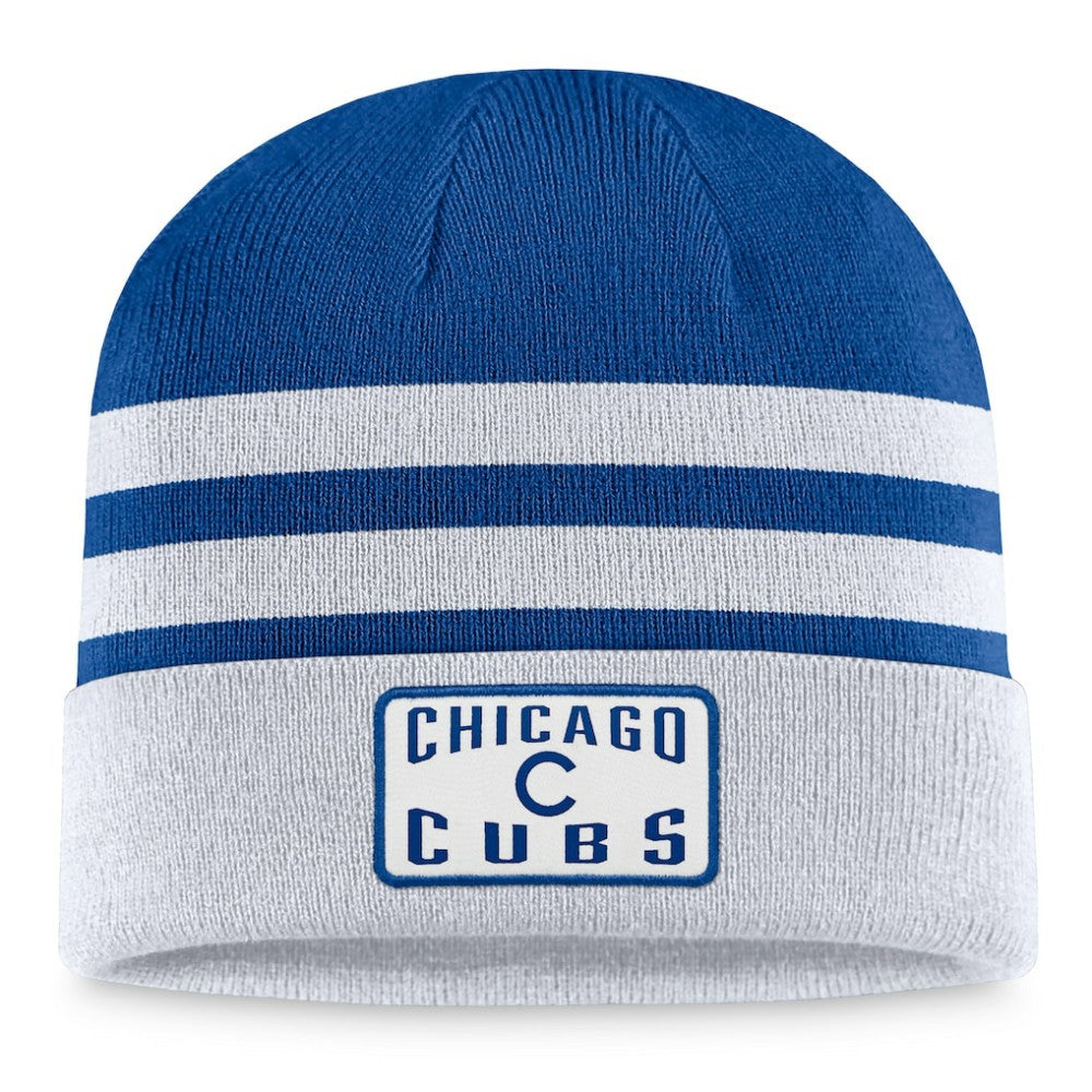 Gray Chicago Cubs Fanatics Cuffed Knit Hat