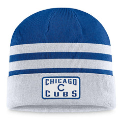 Gray Chicago Cubs Fanatics Cuffed Knit Hat