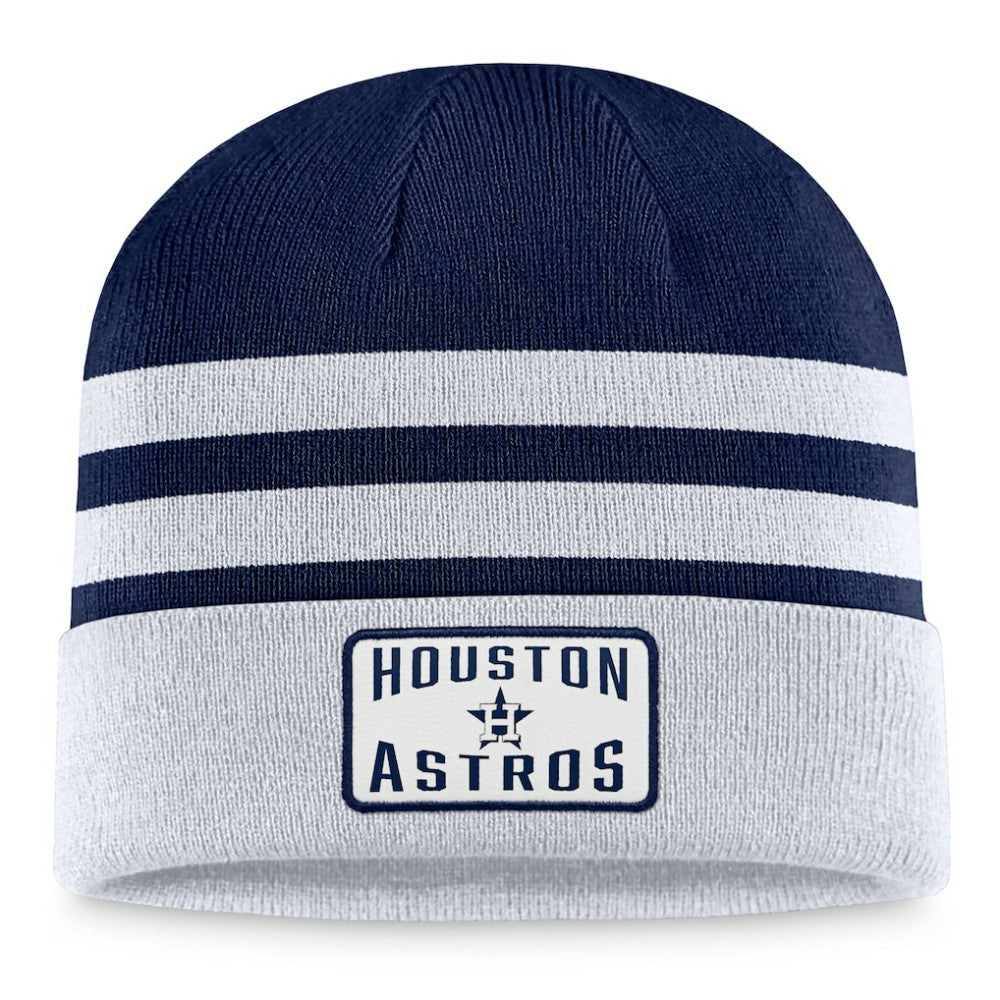 Gray Houston Astros Fanatics Cuffed Knit Hat