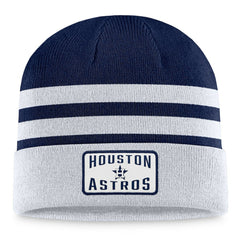 Gray Houston Astros Fanatics Cuffed Knit Hat