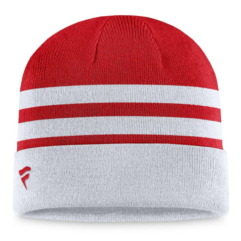 Gray Washington Nationals Fanatics Cuffed Knit Hat