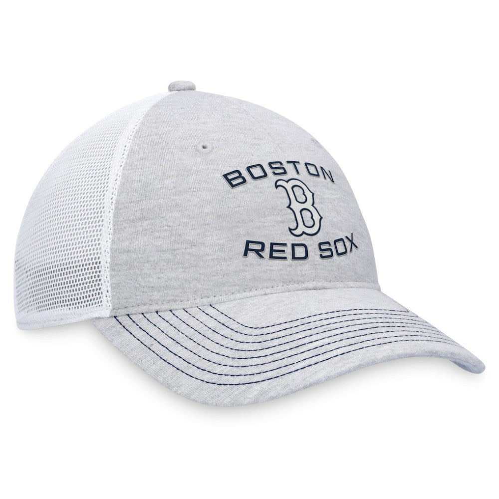 Gray Boston Red Sox Fanatics Trucker Adjustable Hat