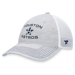 Gray Houston Astros Fanatics Trucker Adjustable Hat