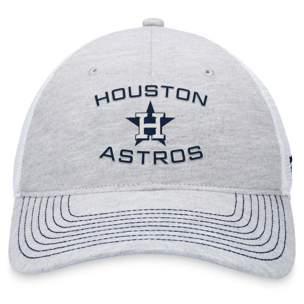 Gray Houston Astros Fanatics Trucker Adjustable Hat