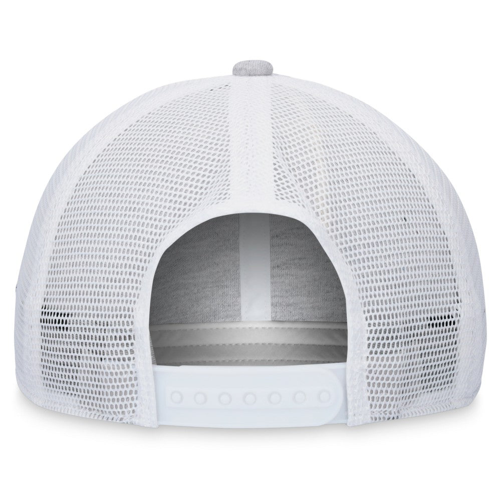 Gray Miami Marlins Fanatics Trucker Adjustable Hat
