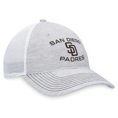 Gray San Diego Padres Fanatics Trucker Adjustable Hat