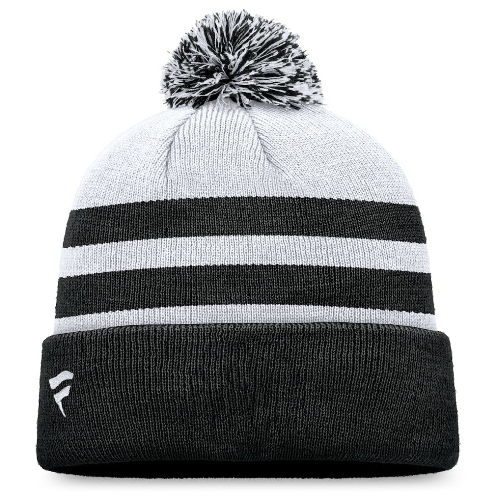 Gray Pittsburgh Pirates Fanatics Cuffed Knit Hat with Pom