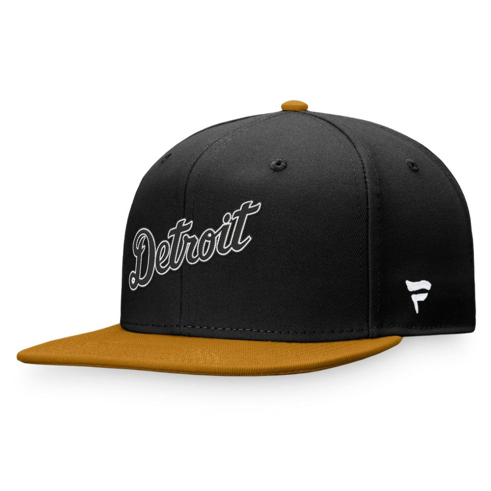 Black/Khaki Detroit Tigers Fanatics Fitted Hat