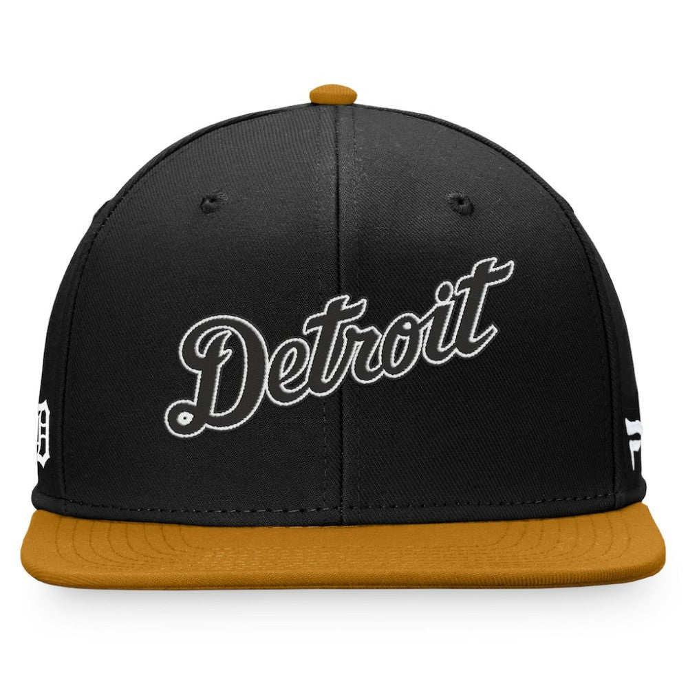 Black/Khaki Detroit Tigers Fanatics Fitted Hat