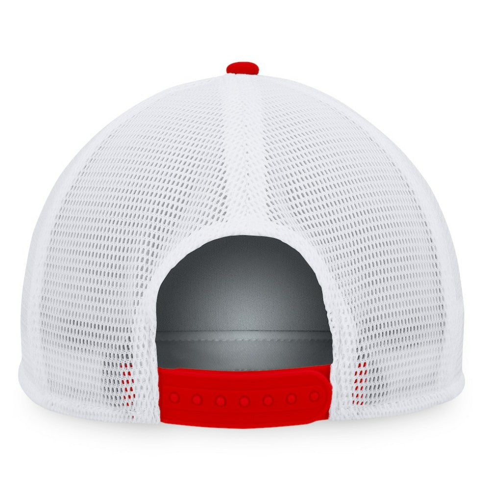 Red St. Louis Cardinals Fanatics Foam Front Patch Trucker Snapback Hat