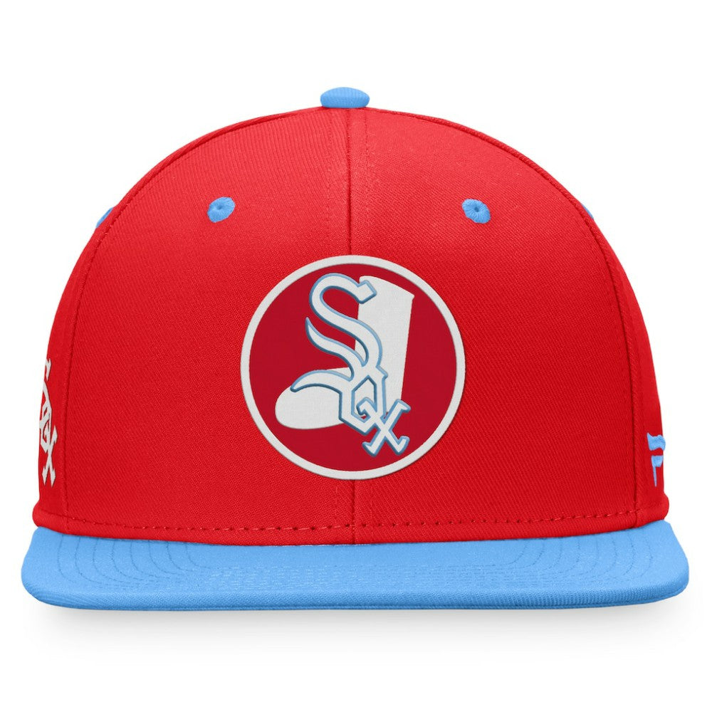 Red/Light Blue Chicago White Sox Fanatics Cooperstown Collection Two-Tone Fitted Hat