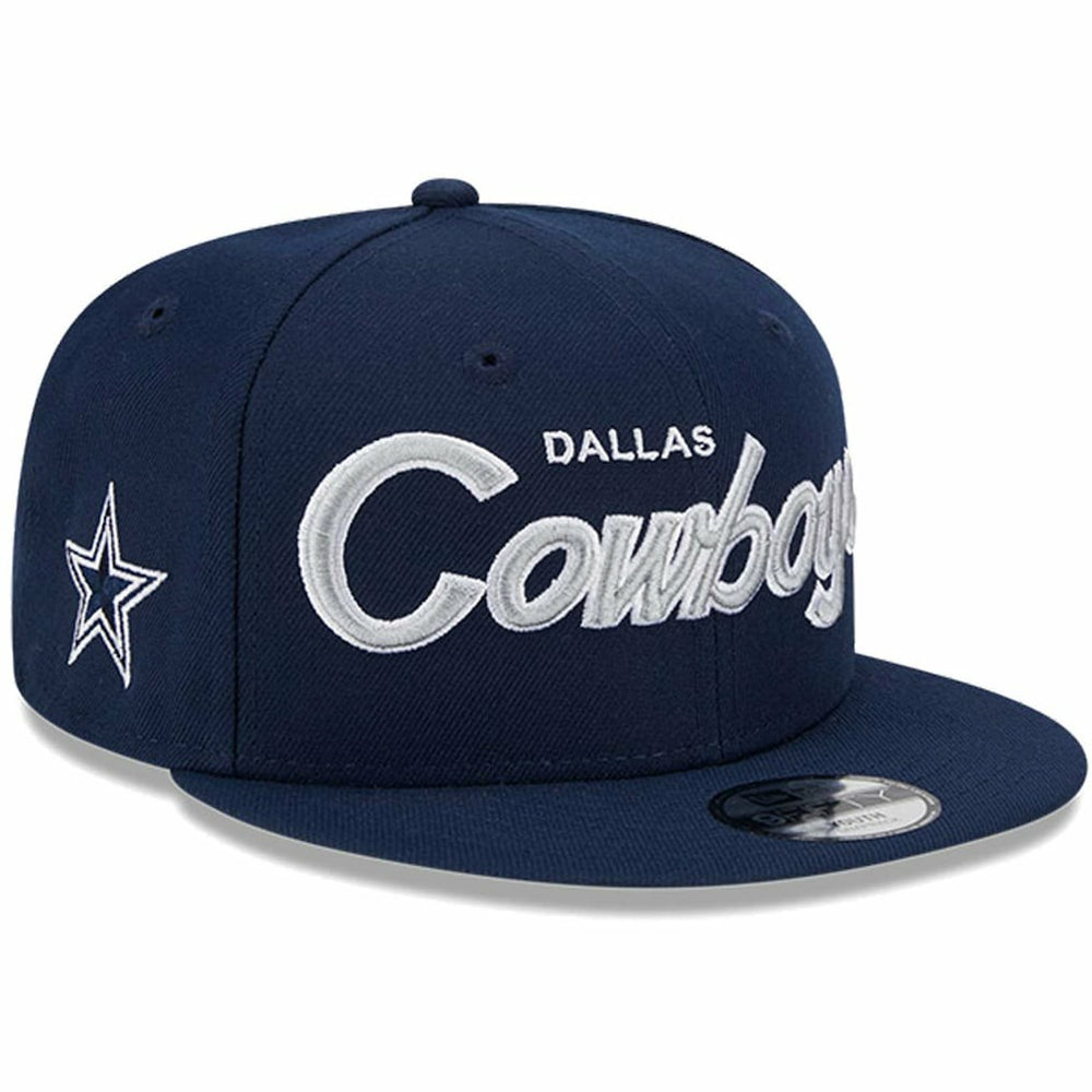 Youth Main Script 9FIFTY Snapback Hat - Dallas Cowboys Hats