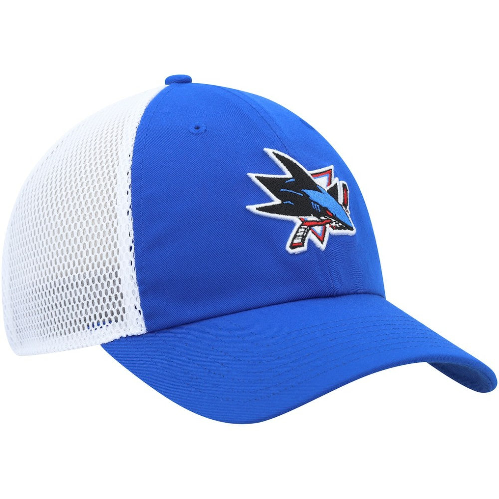 NHL San Jose Sharks adidas Color Pop Trucker Adjustable Hat