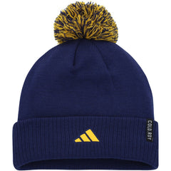 NHL St. Louis Blues adidas COLD.RDY Cuffed Knit Hat with Pom