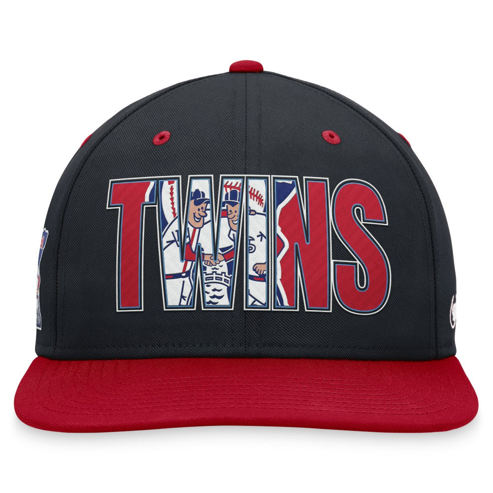Navy Minnesota Twins Nike Cooperstown Collection Pro Snapback Hat