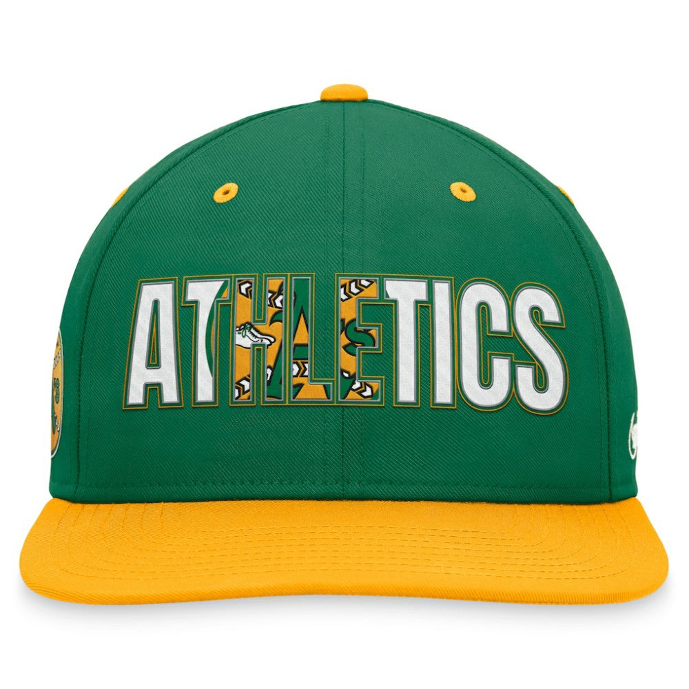 Green Athletics Nike Cooperstown Collection Pro Snapback Hat