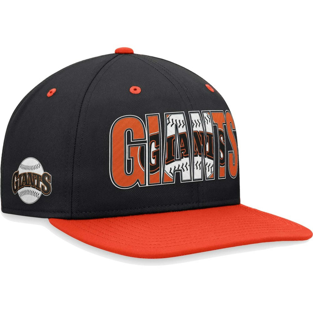 Black San Francisco Giants Nike Cooperstown Collection Pro Snapback Hat