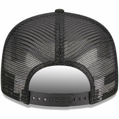Black Chicago White Sox New Era Scratch Squared Trucker 9FIFTY Snapback Hat
