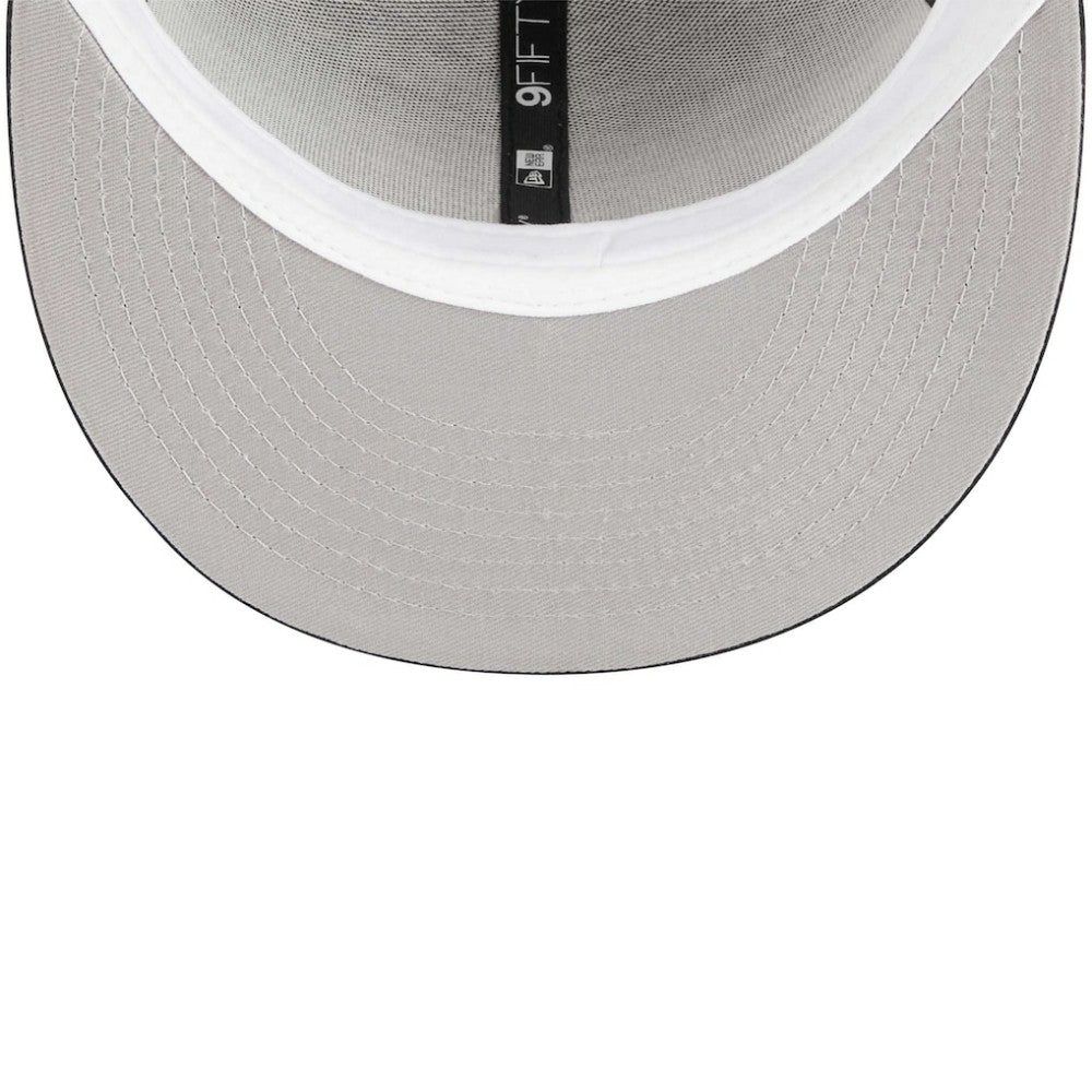 Black Chicago White Sox New Era Scratch Squared Trucker 9FIFTY Snapback Hat