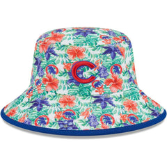 Chicago Cubs New Era Tropic Floral Bucket Hat