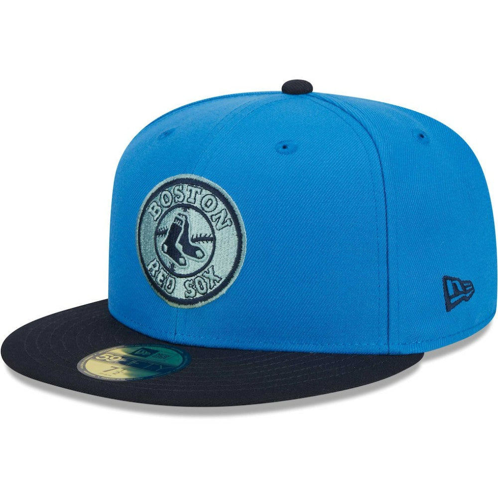 Royal Boston Red Sox New Era 59FIFTY Fitted Hat