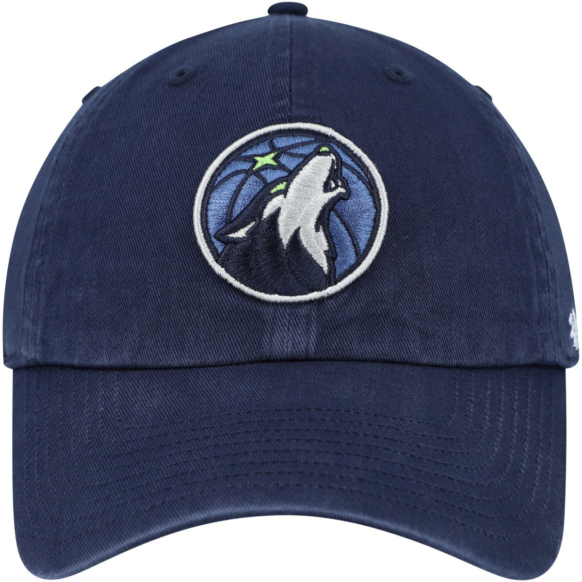47 brand Minnesota Timberwolves '47 Core Logo Clean Up Adjustable Hat