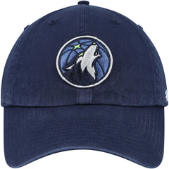 47 brand Minnesota Timberwolves '47 Core Logo Clean Up Adjustable Hat