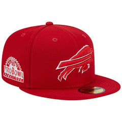 1998 Hawaii Pro Bowl Main Patch 59FIFTY Fitted Hat - Buffalo Bills Hats