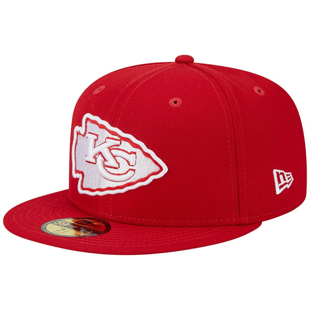 Super Bowl LIV Main Patch 59FIFTY Fitted Hat - Kansas City Chiefs Hats