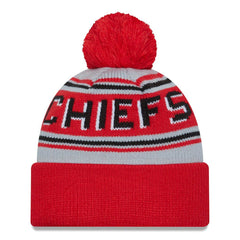 Main Cuffed Knit Hat with Pom - Kansas City Chiefs Hats