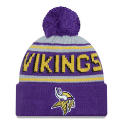 Main Cuffed Knit Hat with Pom - Minnesota Vikings Hats