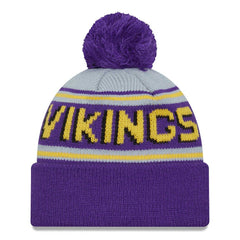 Main Cuffed Knit Hat with Pom - Minnesota Vikings Hats