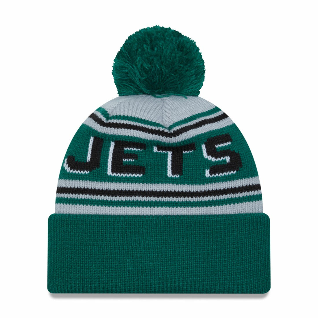 Main Cuffed Knit Hat with Pom - New York Jets Hats
