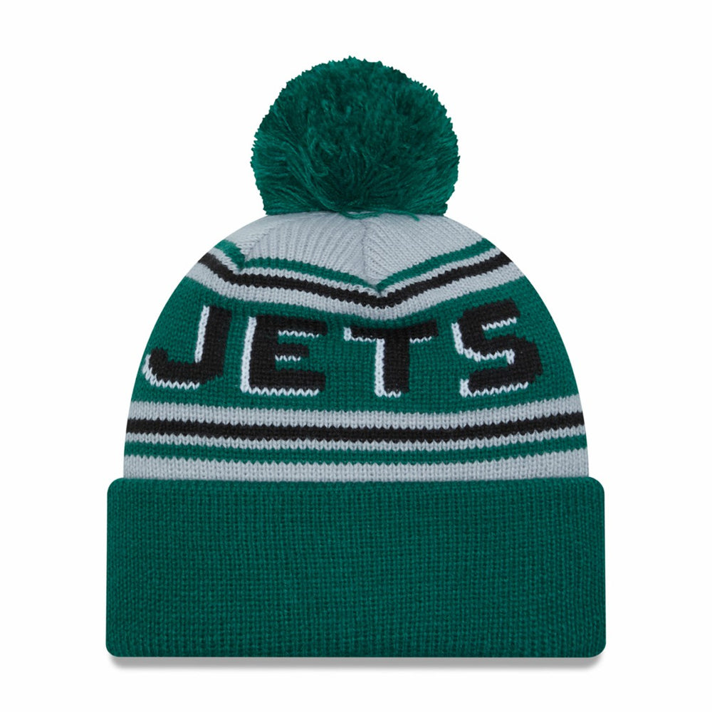 Main Cuffed Knit Hat with Pom - New York Jets Hats