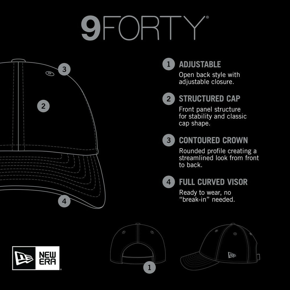 Main B-Dub 9FORTY Adjustable Hat - Jacksonville Jaguars Hats