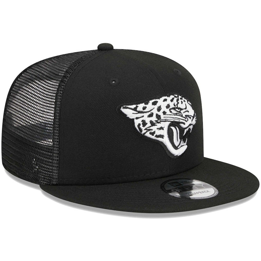 Main Trucker 9FIFTY Snapback Hat - Jacksonville Jaguars Hats