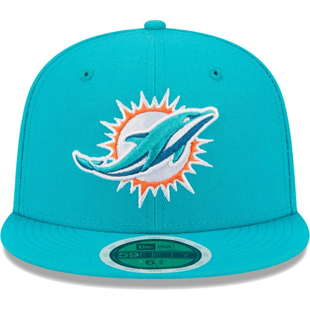 Youth Main 59FIFTY Fitted Hat - Miami Dolphins Hats
