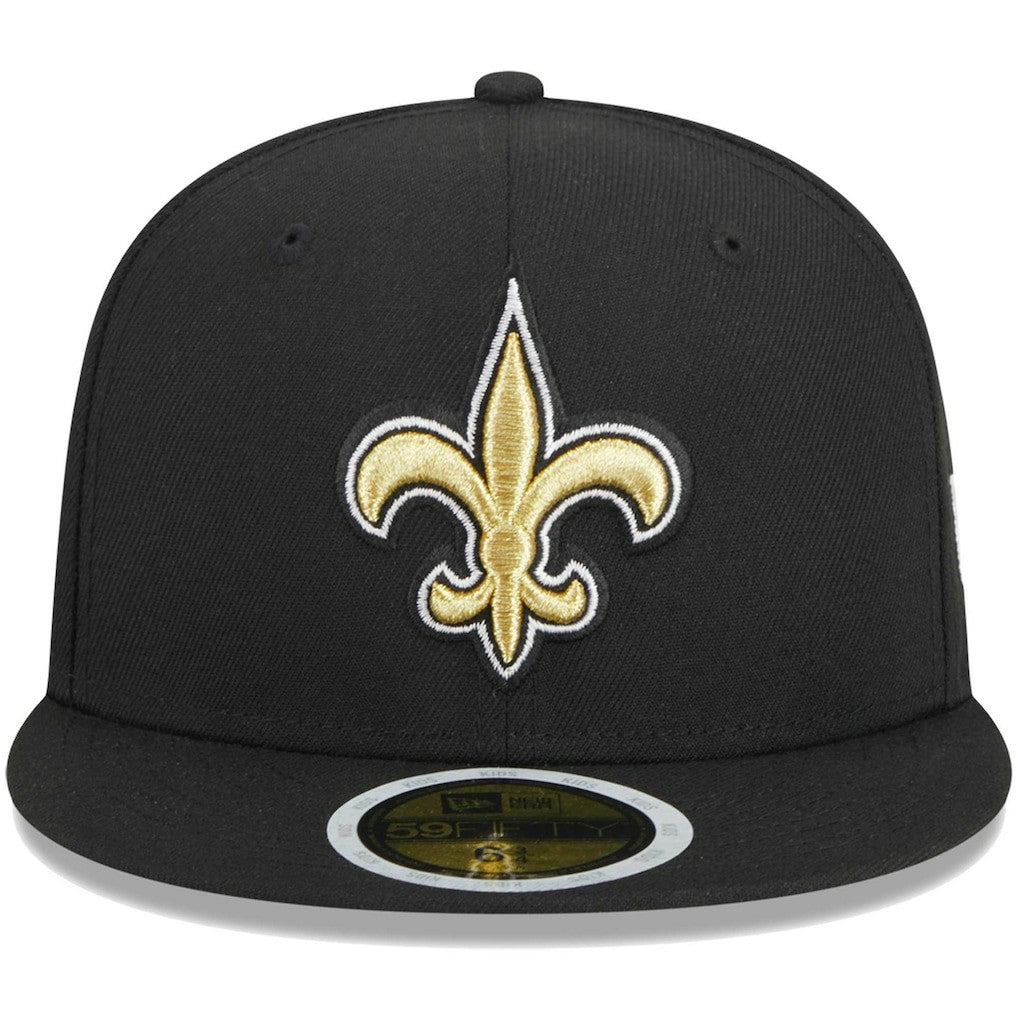 Youth Main 59FIFTY Fitted Hat - New Orleans Saints Hats