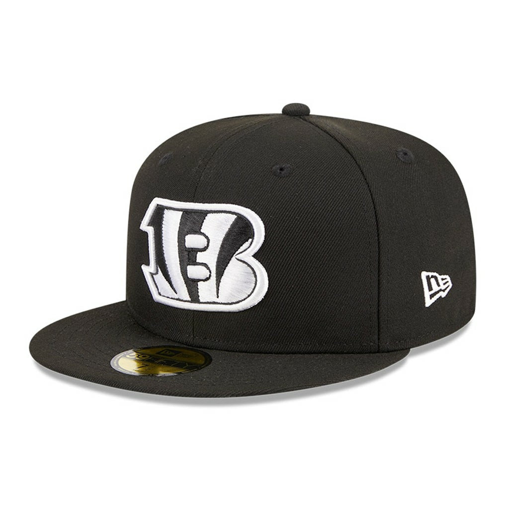 Main Patch 59FIFTY Fitted Hat - Cincinnati Bengals Hats