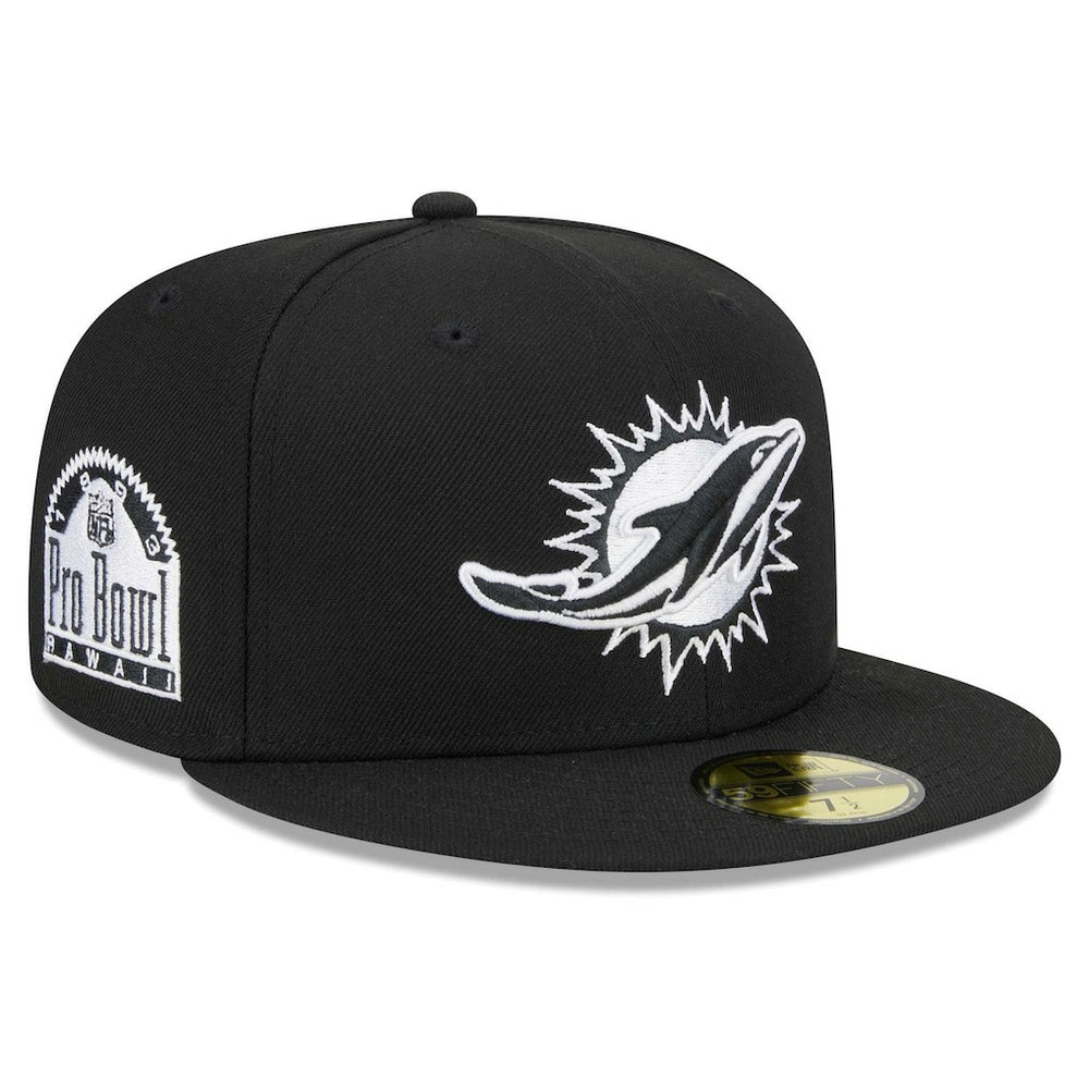Main Patch 59FIFTY Fitted Hat - Miami Dolphins Hats