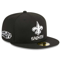 Main Patch 59FIFTY Fitted Hat - New Orleans Saints Hats