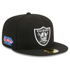 Main Patch 59FIFTY Fitted Hat - Las Vegas Raiders Hats