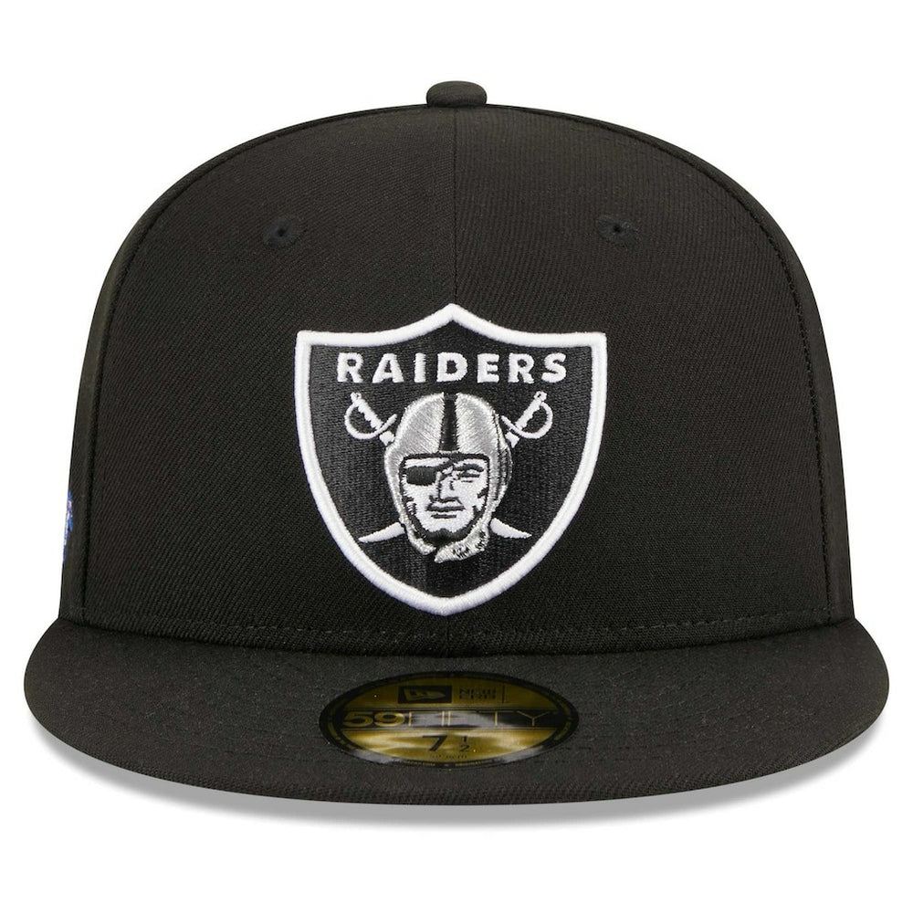 Main Patch 59FIFTY Fitted Hat - Las Vegas Raiders Hats