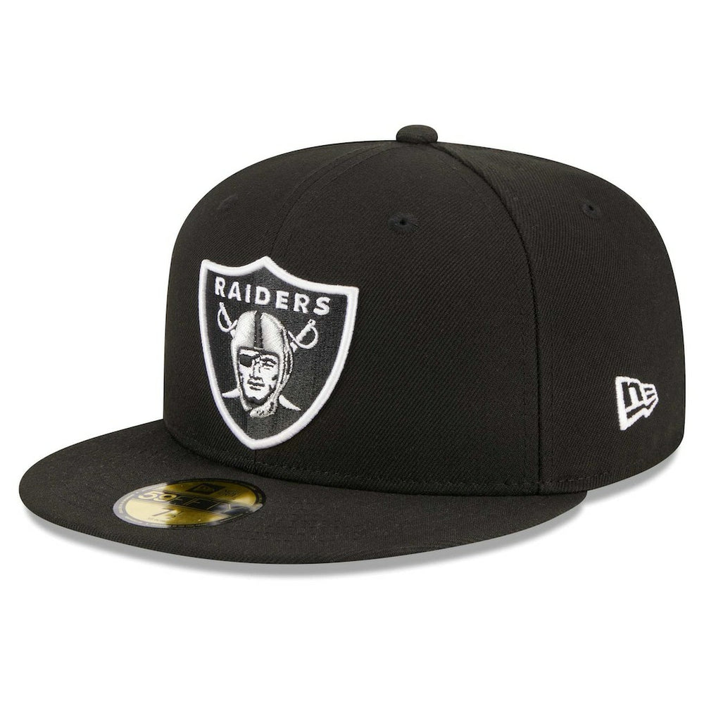Main Patch 59FIFTY Fitted Hat - Las Vegas Raiders Hats
