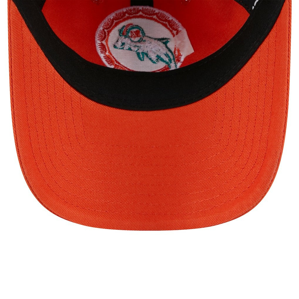 Women's Throwback Main Core Classic 2.0 9TWENTY Adjustable Hat - Miami Dolphins Hats