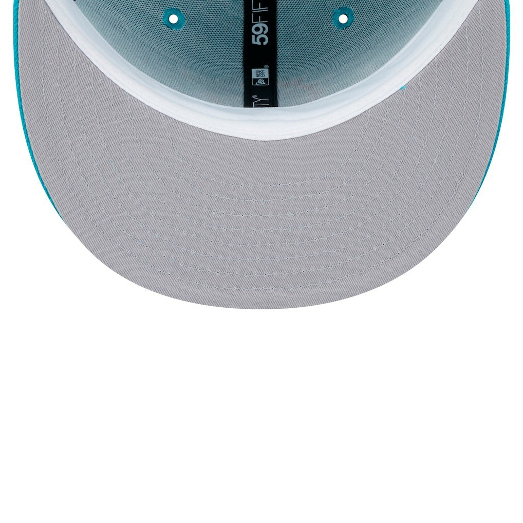 Main Patch 59FIFTY Fitted Hat - Miami Dolphins Hats