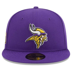 Main Patch 59FIFTY Fitted Hat - Minnesota Vikings Hats